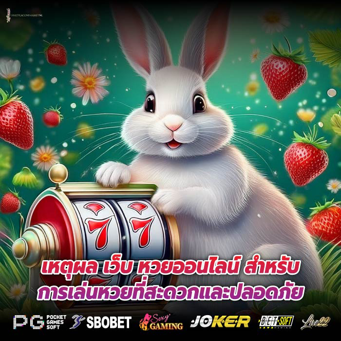 เหตุผล เว็บ หวยออนไลน์ สำหรับการเล่นหวยที่สะดวกและปลอดภัย